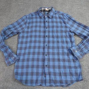 Blue Checkered Men's Shirt